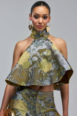 BEAUTIFUL IN BROCADE BLOUSE