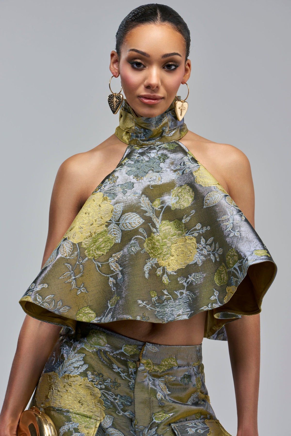 BEAUTIFUL IN BROCADE BLOUSE