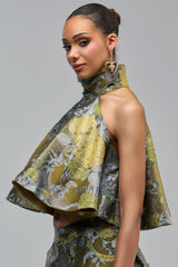 BEAUTIFUL IN BROCADE BLOUSE