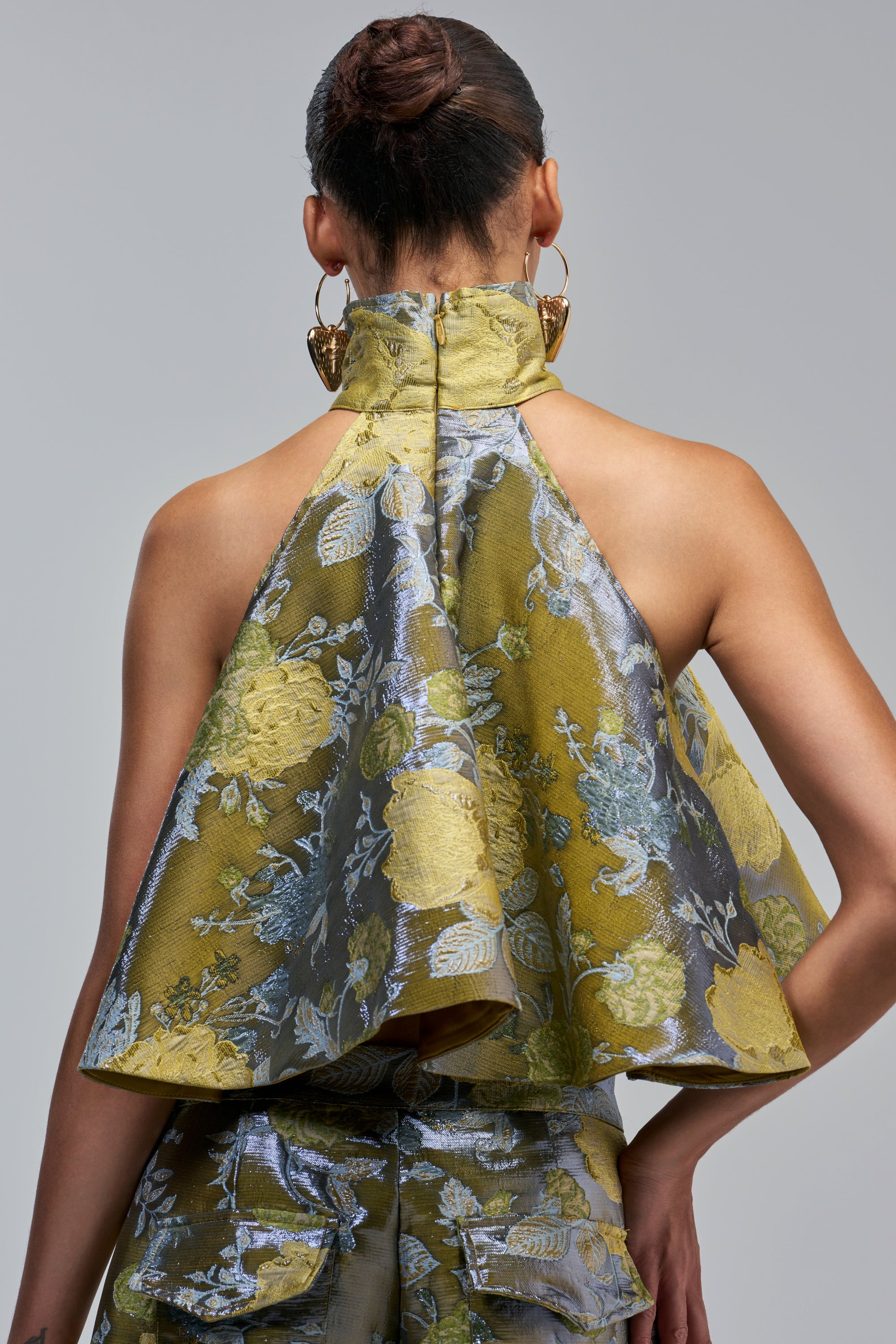 BEAUTIFUL IN BROCADE BLOUSE