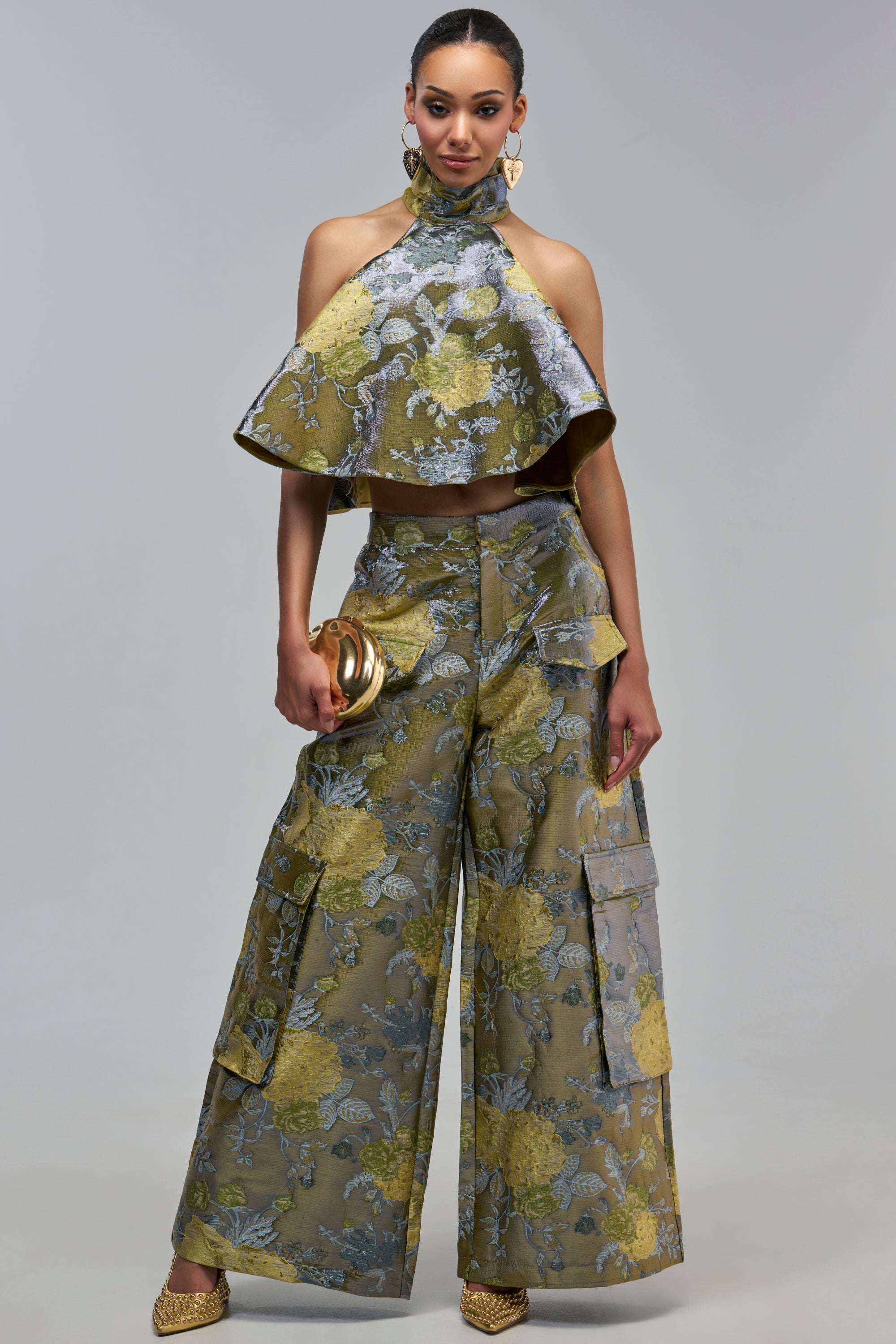 BEAUTIFUL IN BROCADE BLOUSE