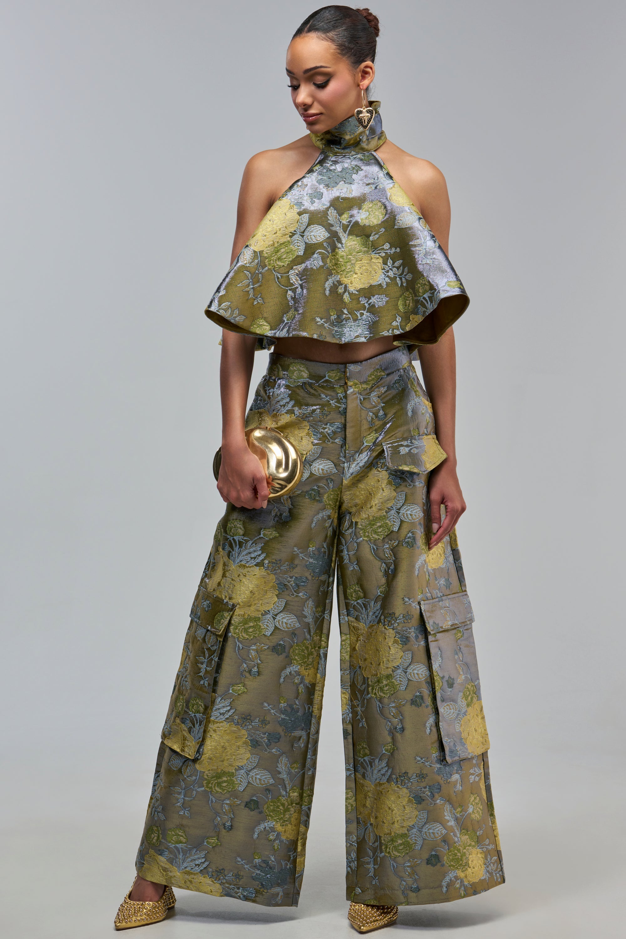 BEAUTIFUL IN BROCADE BLOUSE