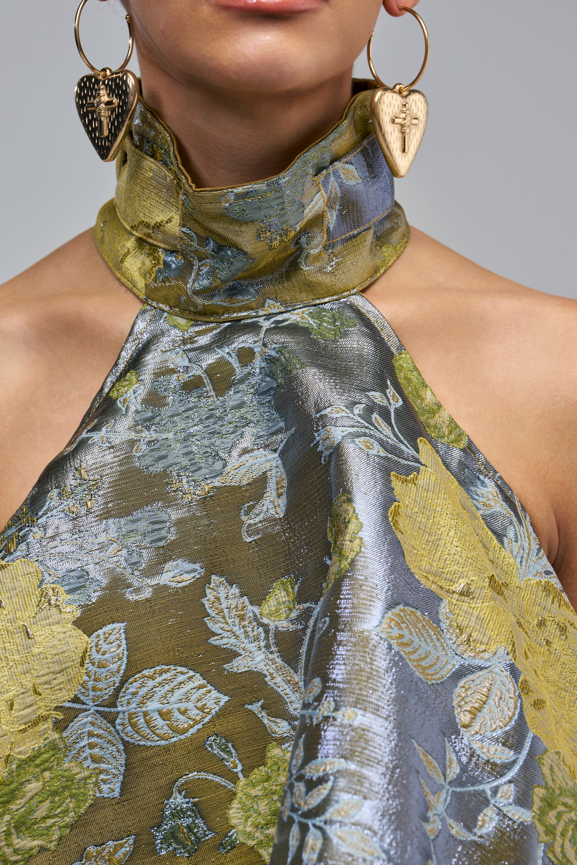 BEAUTIFUL IN BROCADE BLOUSE