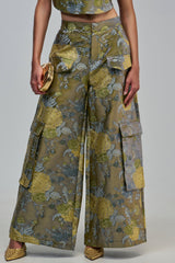 BEAUTIFUL IN BROCADE TROUSER