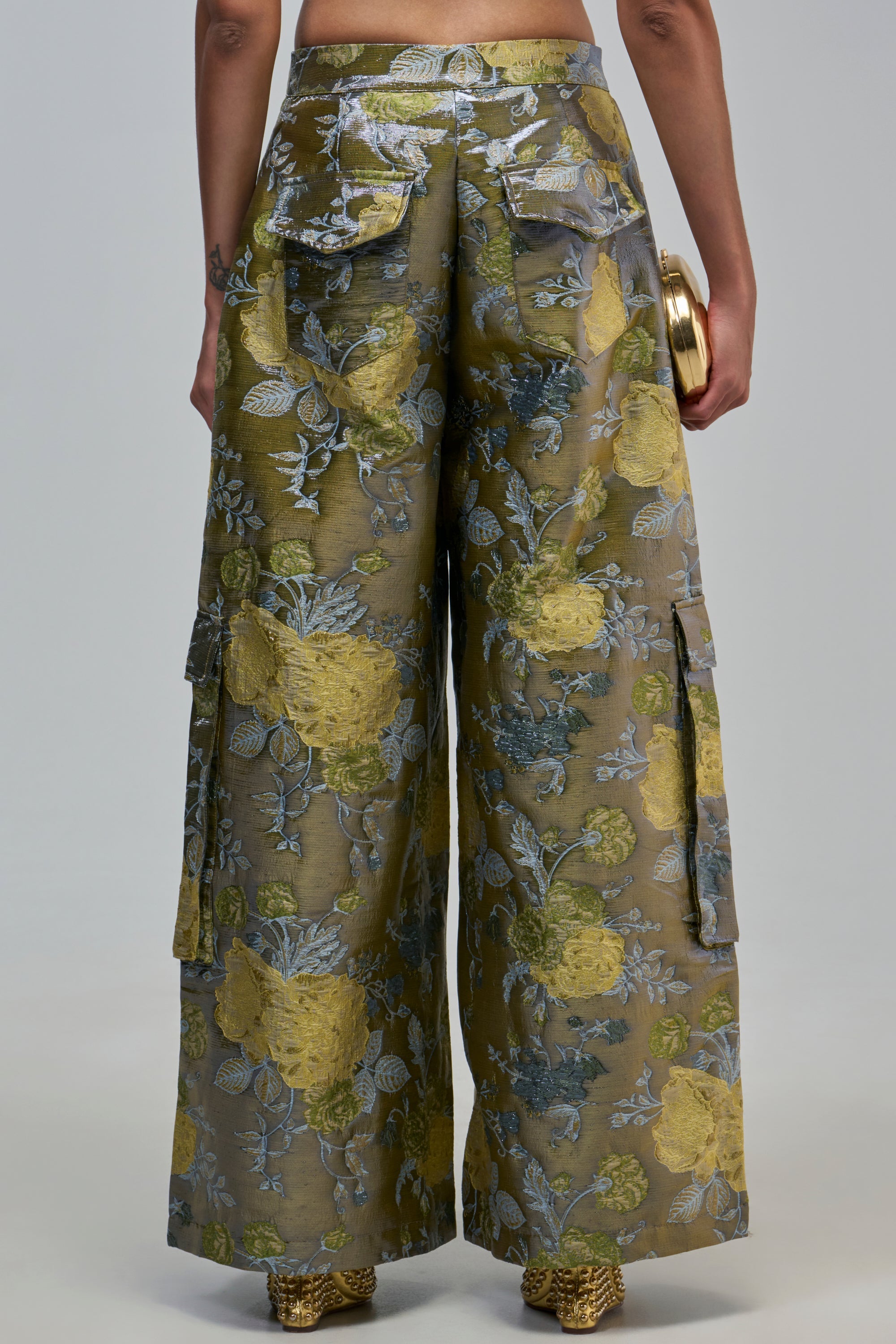 BEAUTIFUL IN BROCADE TROUSER