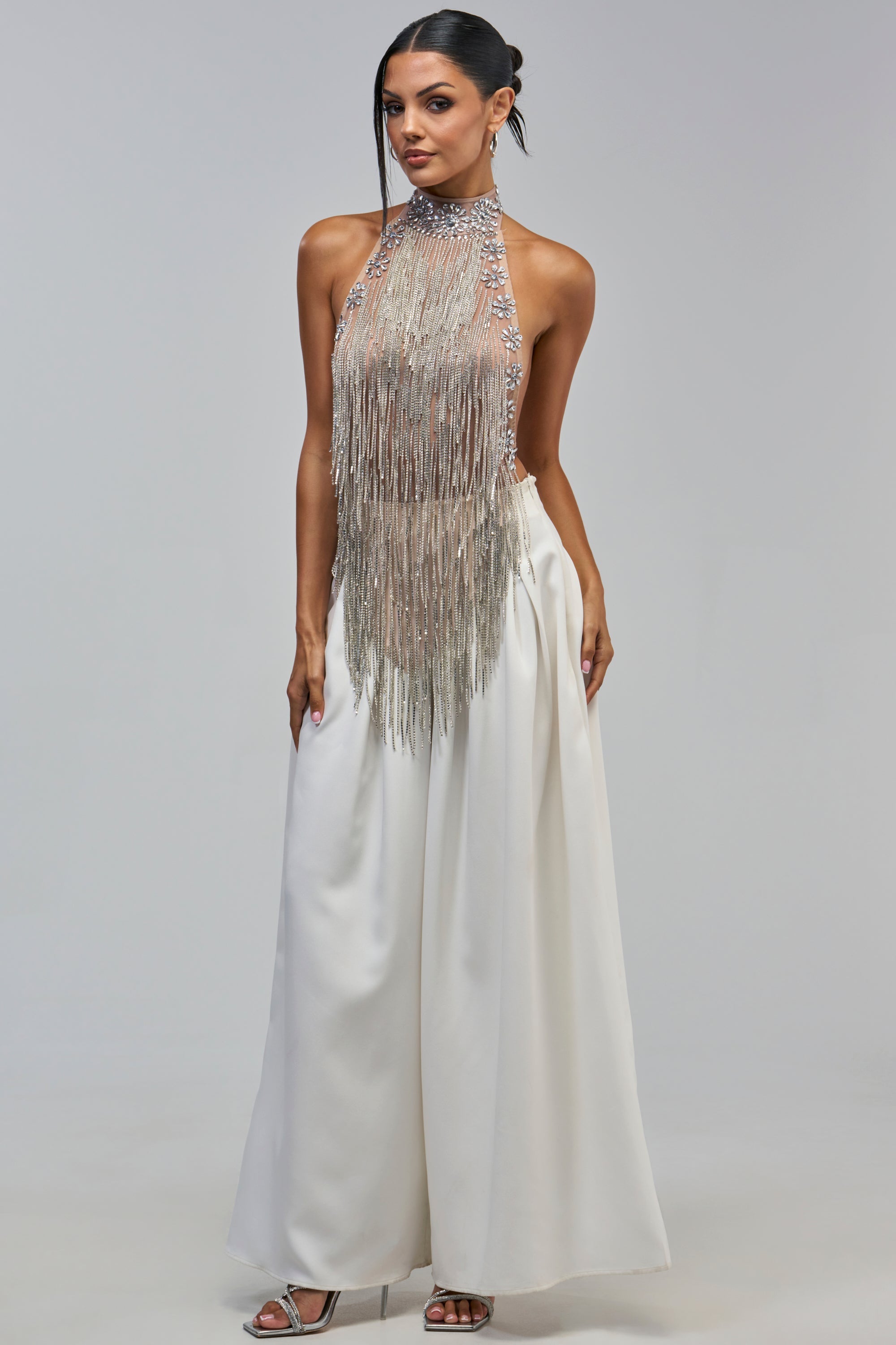 DANCING QUEEN RHINESTONE BLOUSE