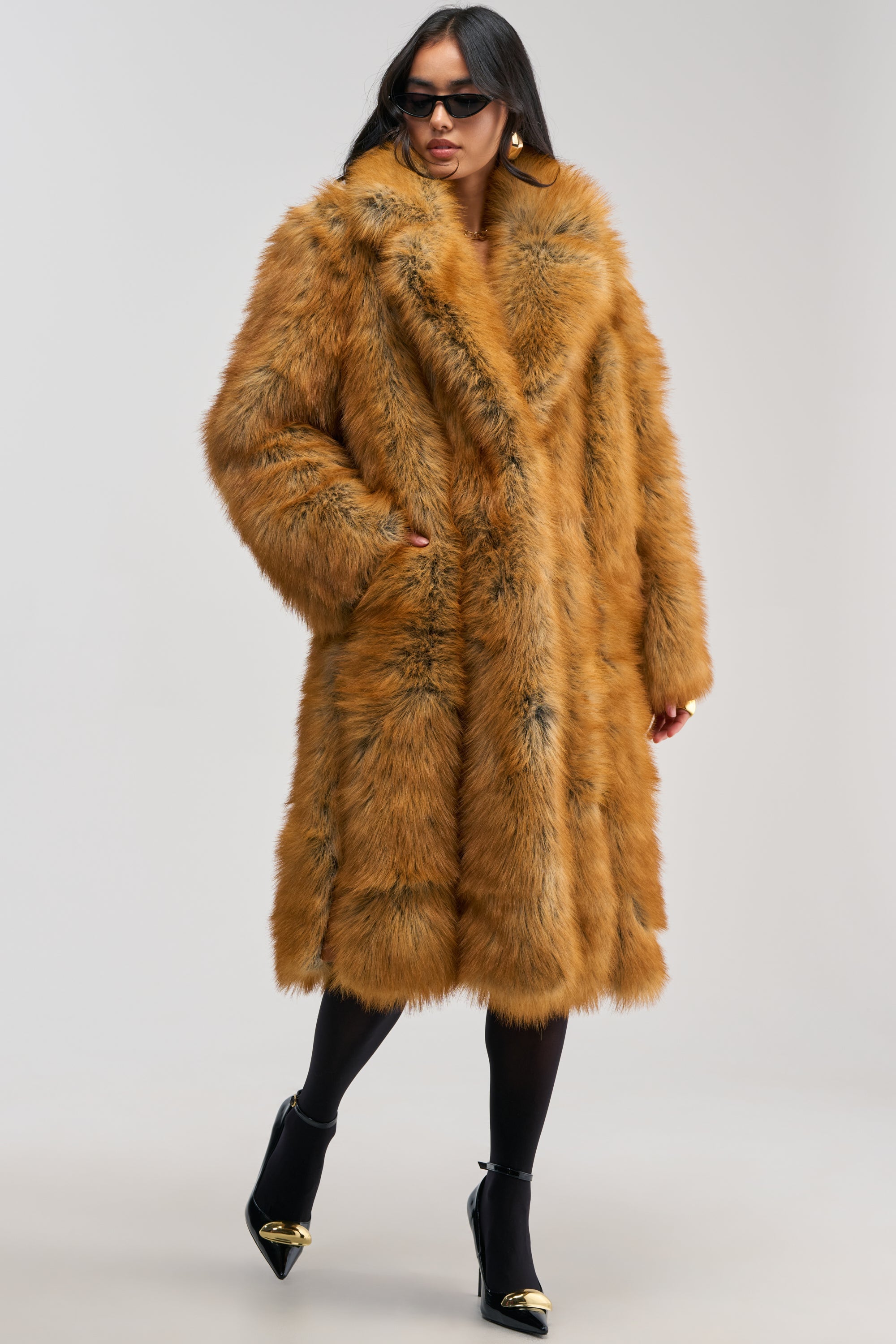 BEAUMONT MAXI FAUX FUR