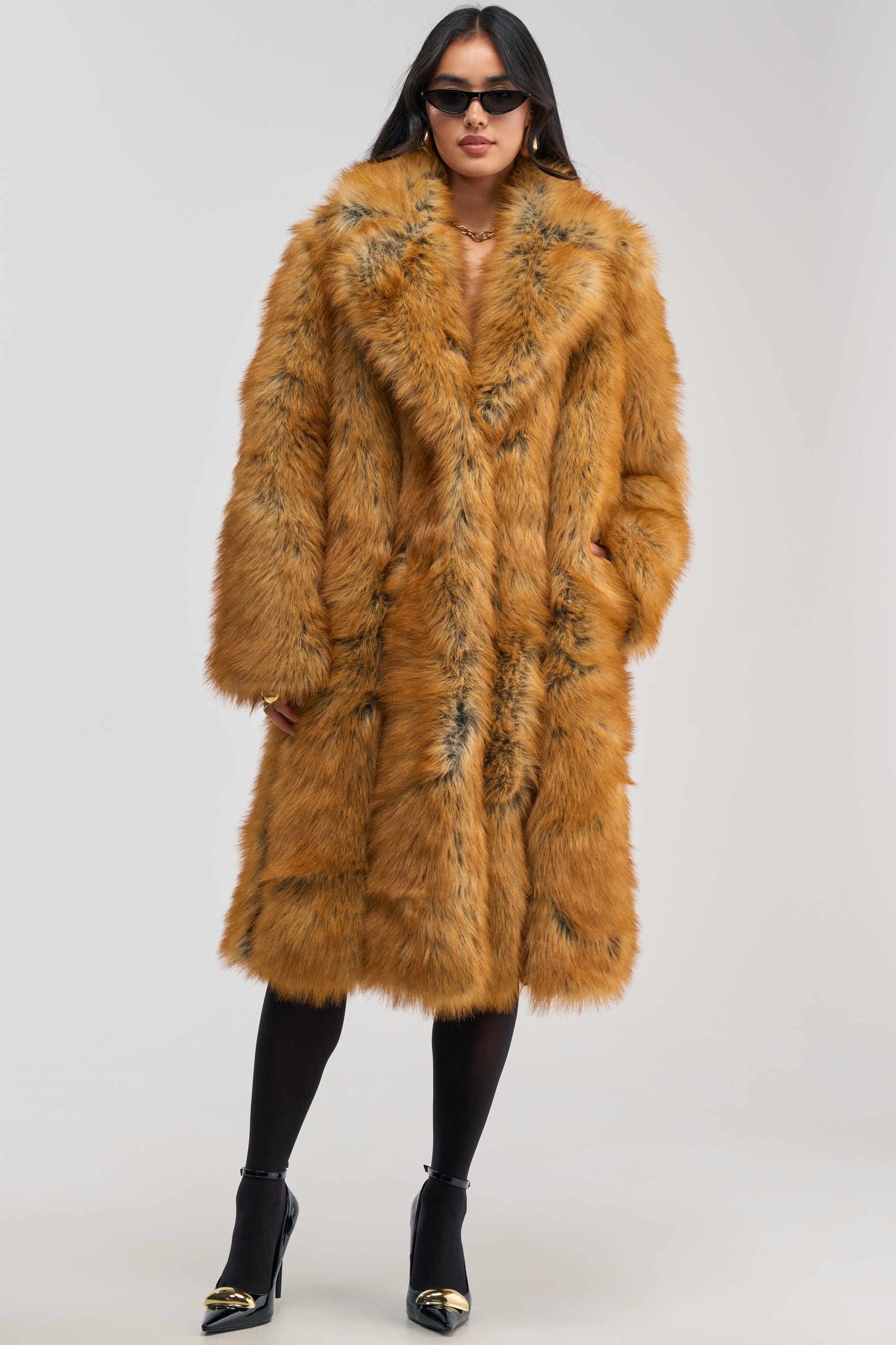 BEAUMONT MAXI FAUX FUR