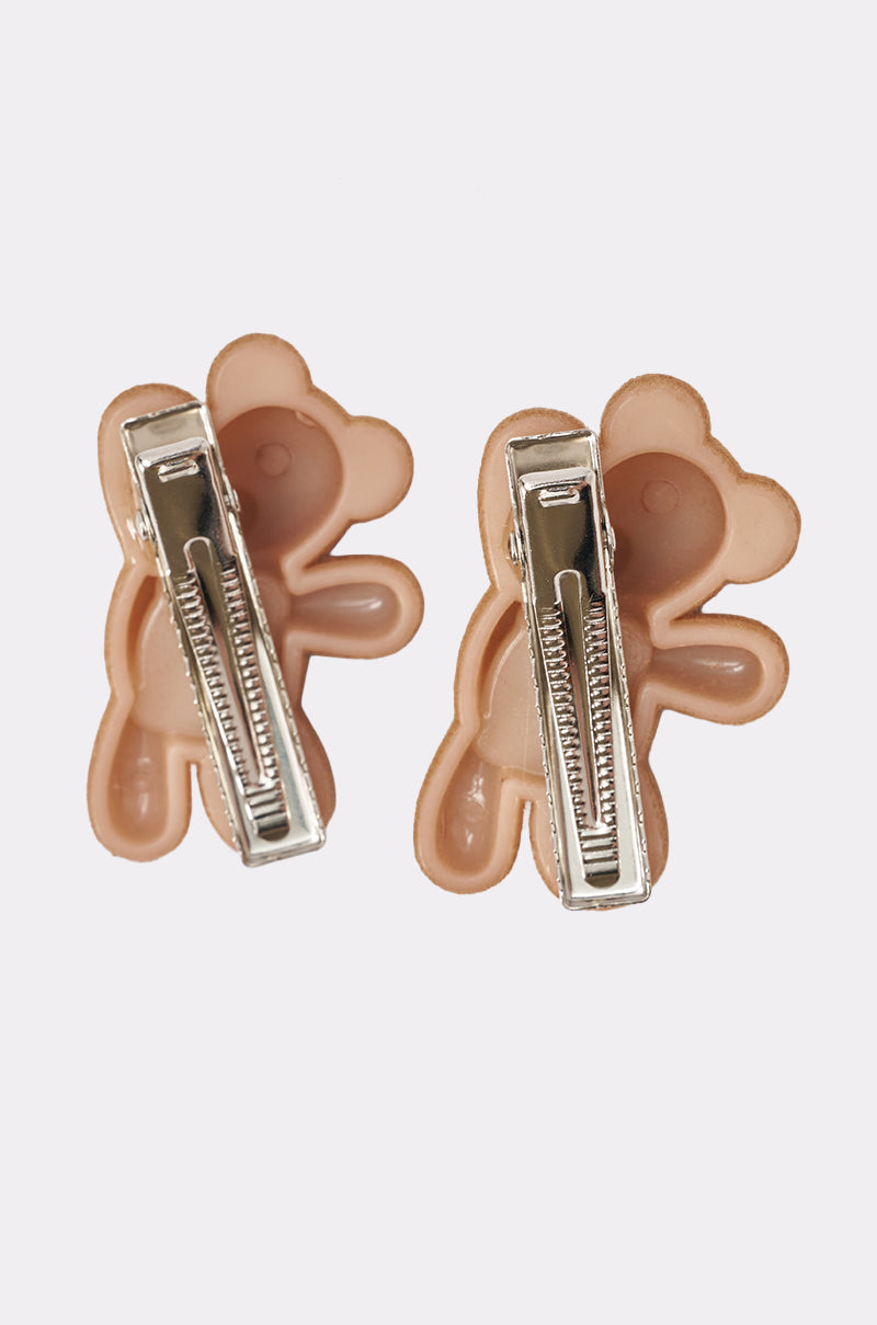 BEARY CUTE HAIR CLIP SET