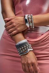 CHROME BRACELET STACK