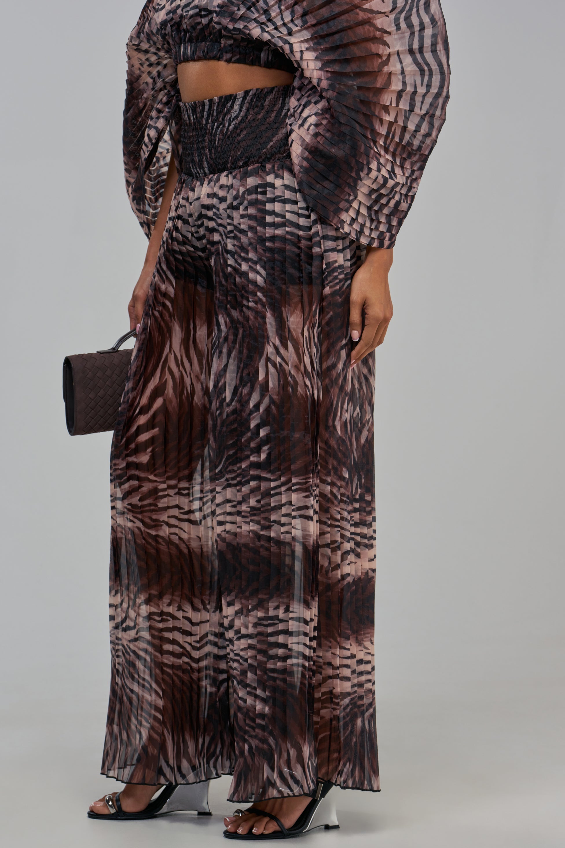 ANGELINA ANIMAL PRINT CHIFFON PANT