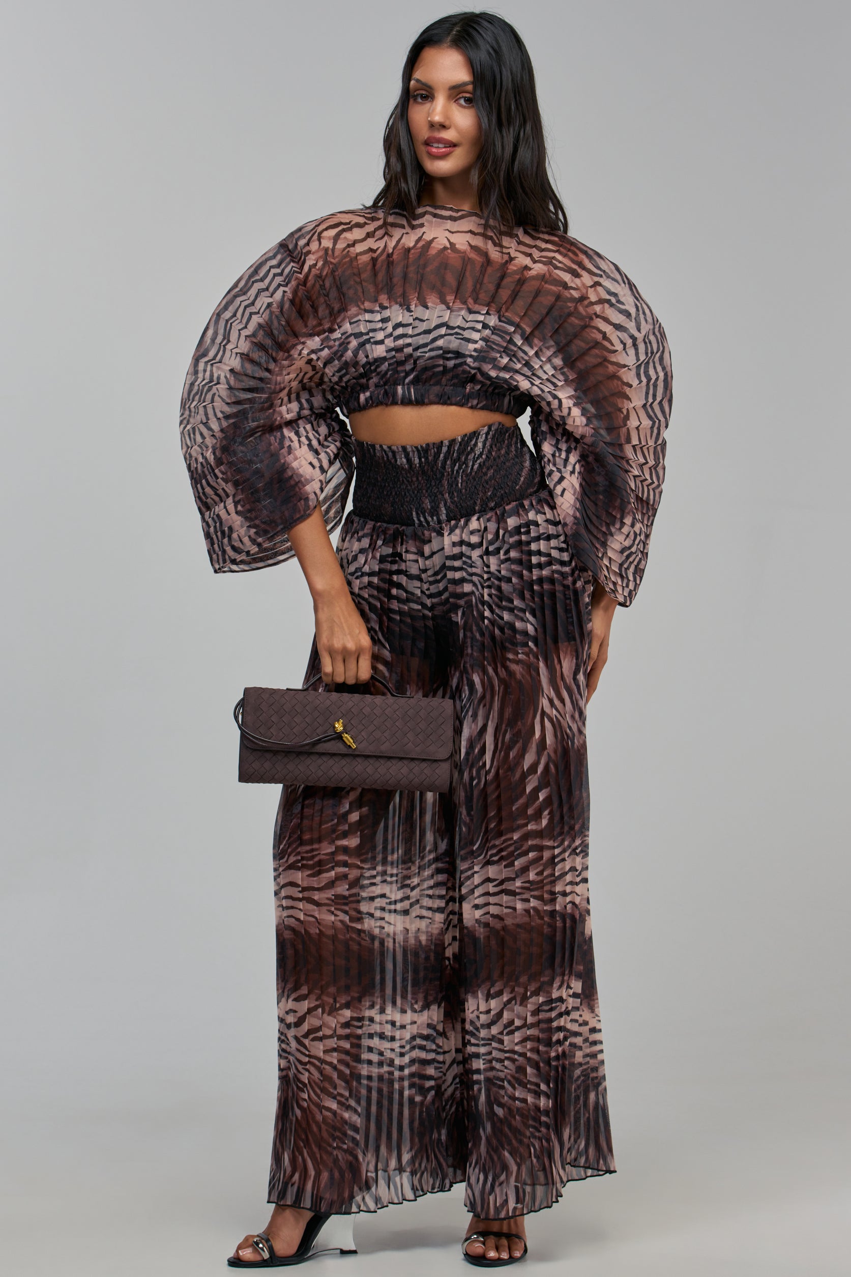 ANGELINA ANIMAL PRINT CHIFFON PANT