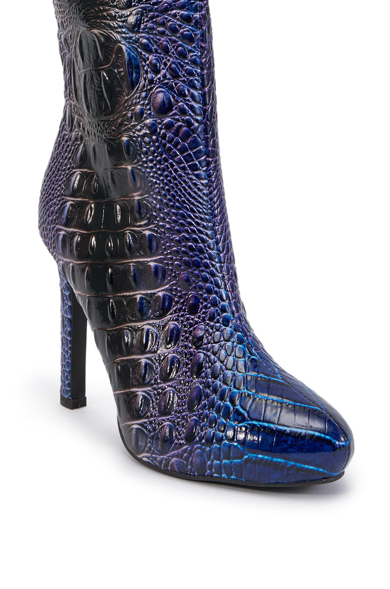 AZALEA WANG MARGAERY MULTI CROC BLOCK BOOT