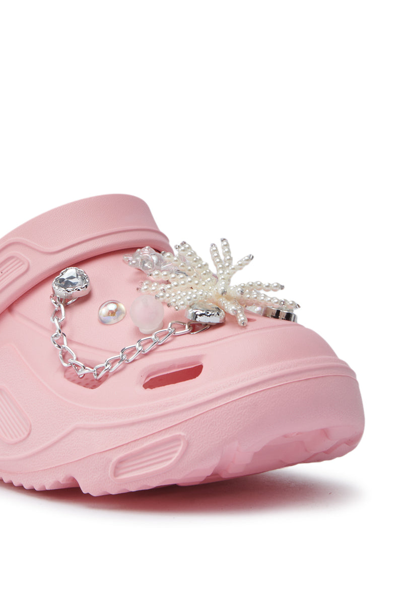 AZALEA WANG MAVA PINK PEARL IRIDESCENT FLAT