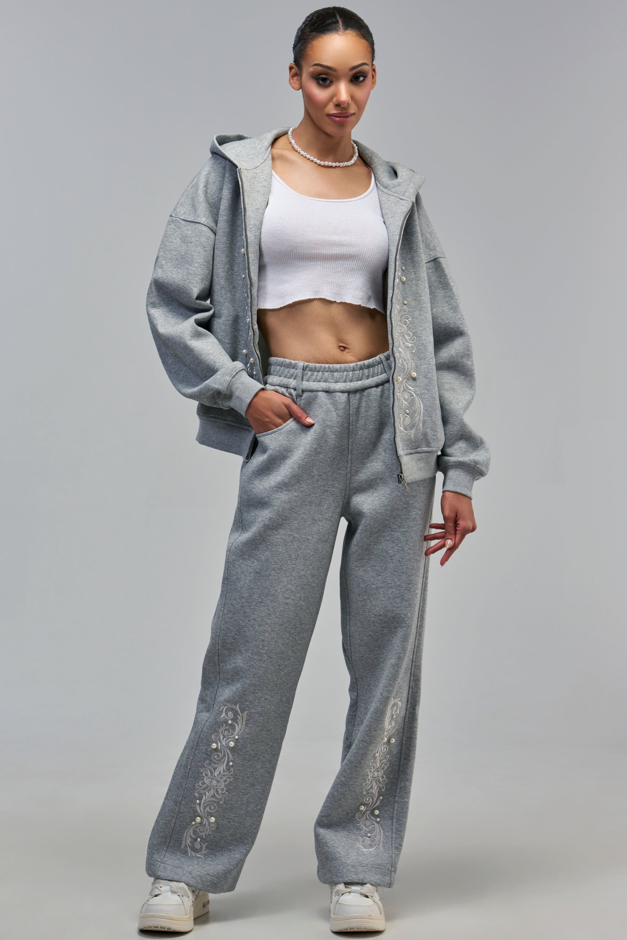 ANSON GREY SWEATSHIRT