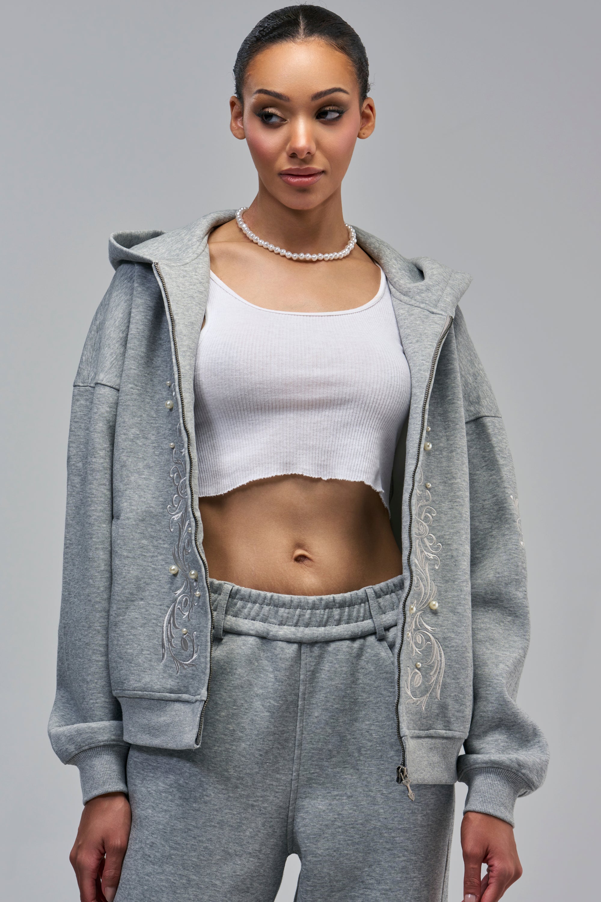 ANSON GREY SWEATSHIRT