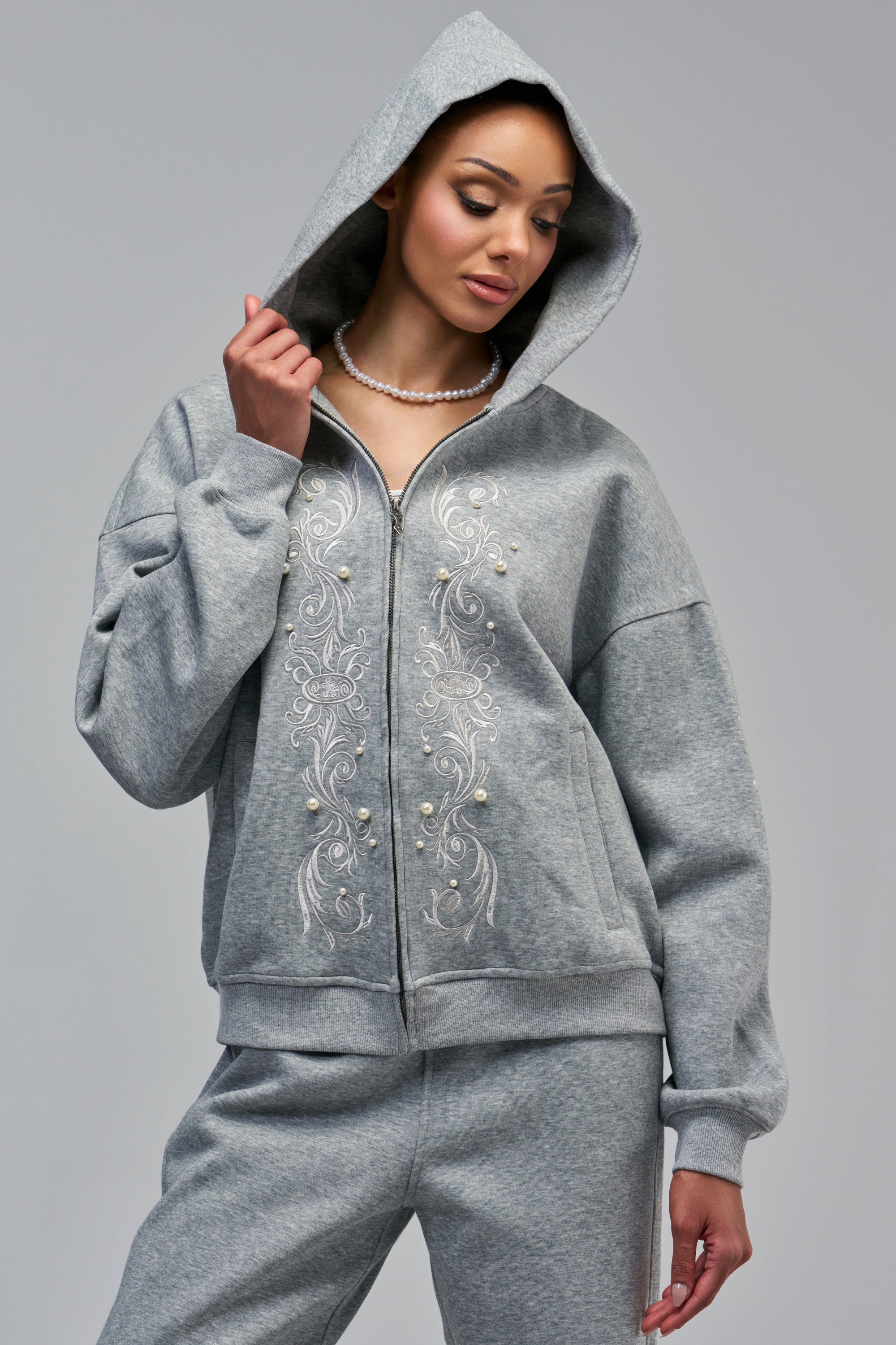 ANSON GREY SWEATSHIRT
