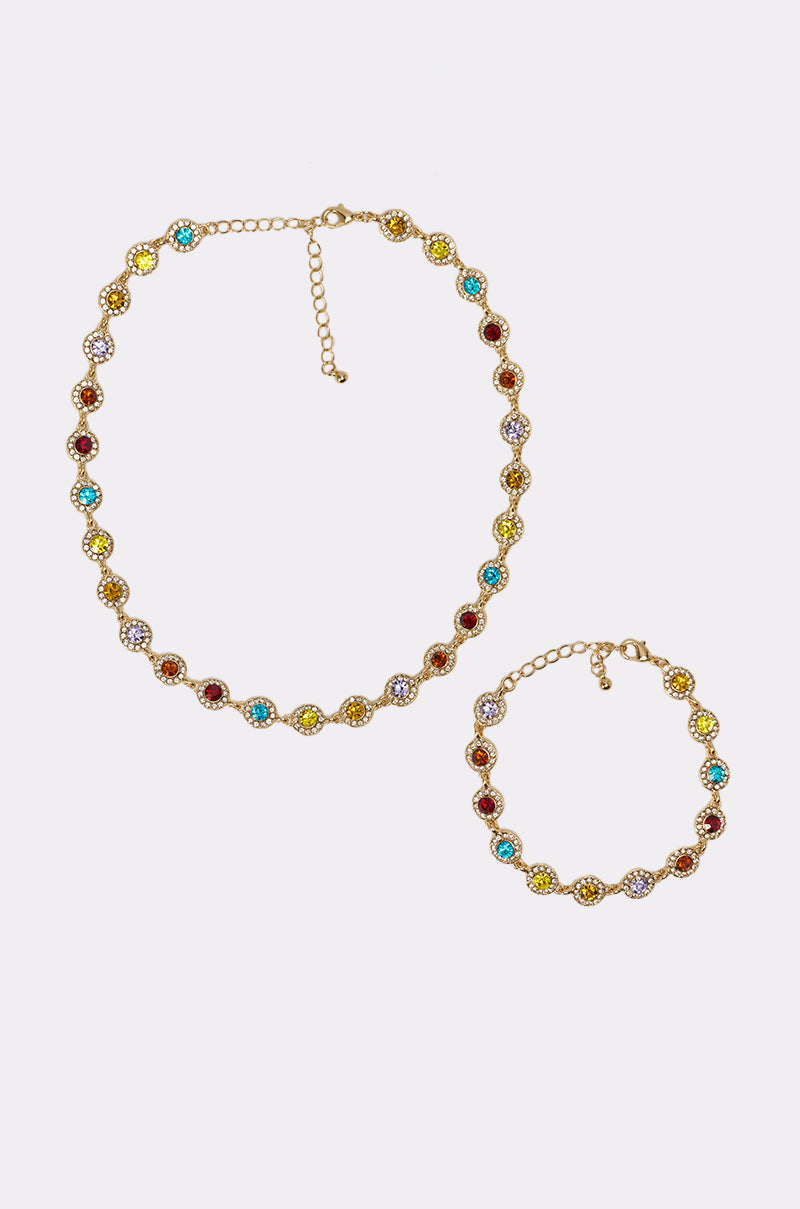 COME CORRECT NECKLACE SET