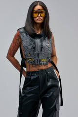 CITY STREETS PU TOP