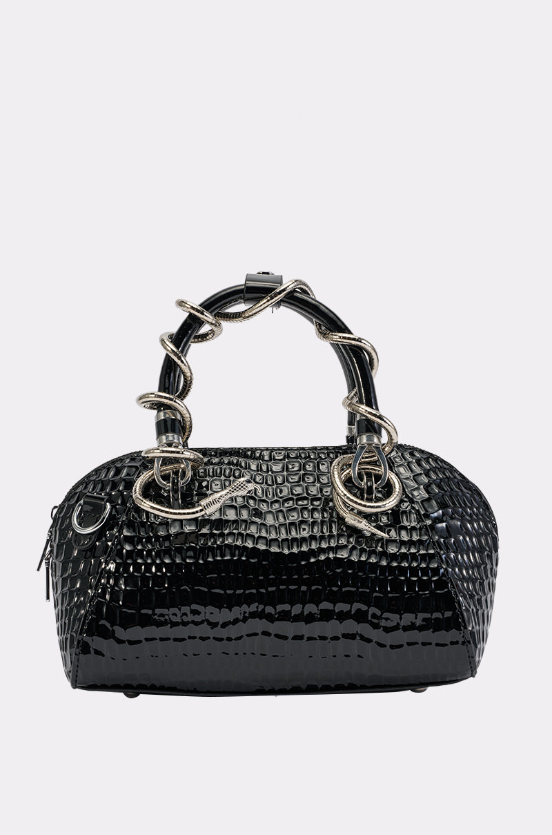 COME AND GET IT PURSE IN BLACK