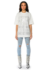 ALPHABET CITY OVERSIZED GRAPHIC TSHIRT