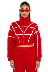AZALEA WANG TRACK BOMBER
