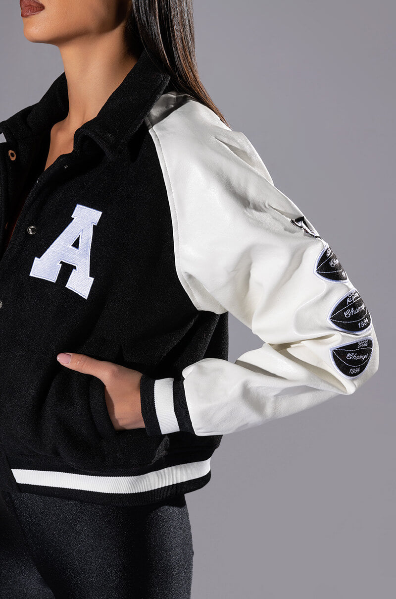 AZALEA WANG STATE CHAMPS VARSITY BOMBER