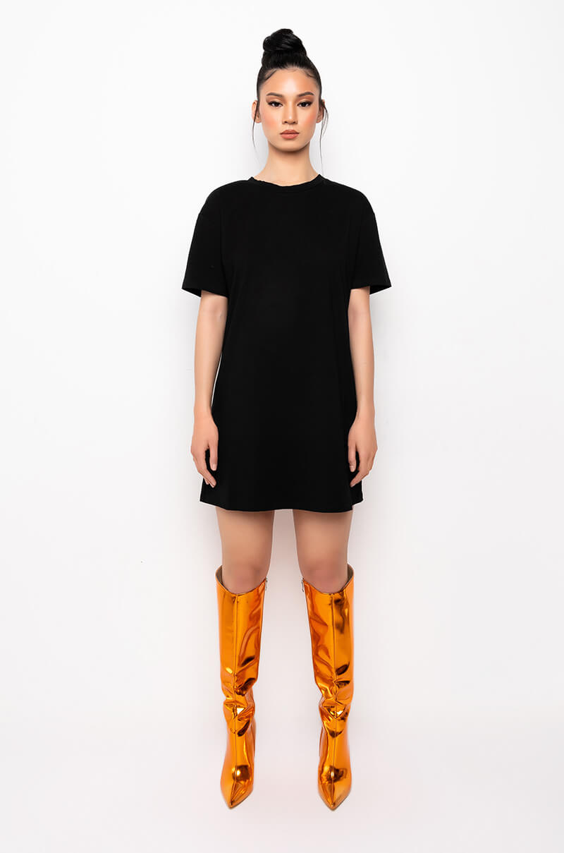 BAD HABITS GRAPHIC T SHIRT DRESS