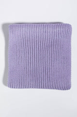 BAILEE KNIT MATCHING INFINITY SCARF PERIWINKLE