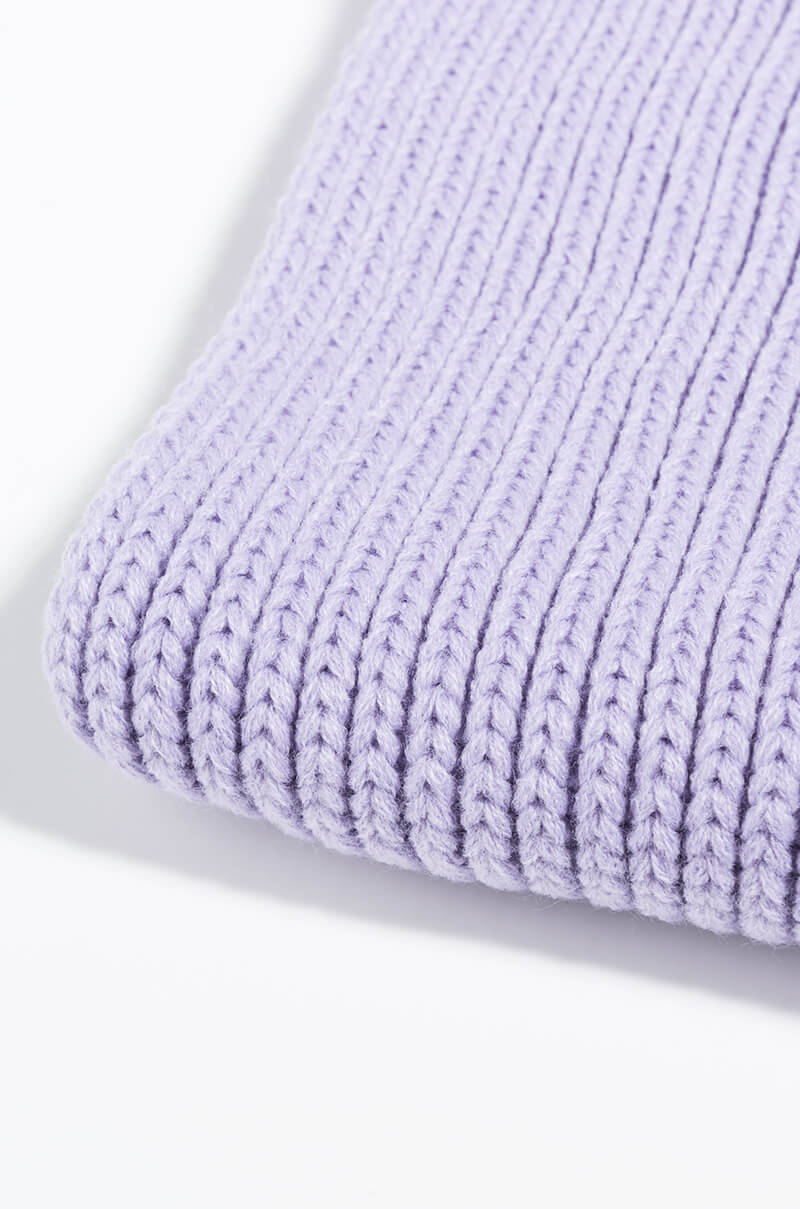 BAILEE KNIT MATCHING INFINITY SCARF PERIWINKLE