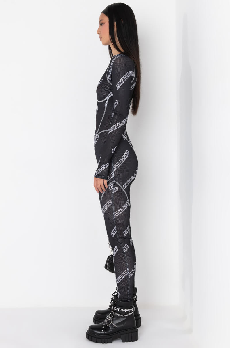 BALLER ALERT! OUTLINE JUMPSUIT