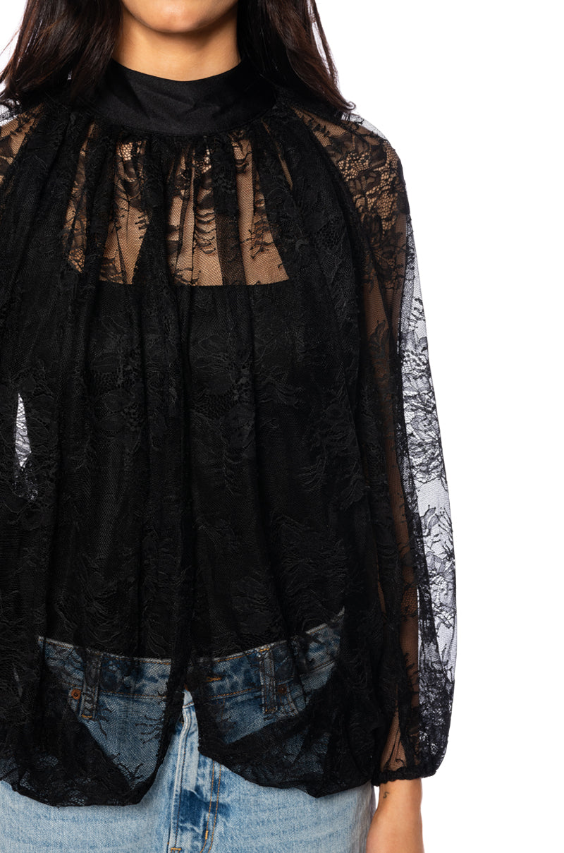 CHEYENNE EXPOSED BACK FLORAL BLOUSE