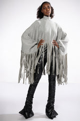 CITY GIRL FRINGE SWEATSHIRT