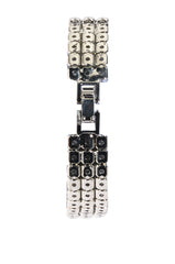 CZ TENNIS BRACELET IN SILVER