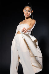 AMELIA LONG STRAPLESS TOP